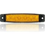 Sanel LED Etek Lambası Parmak Tip Turuncu - 12V - 001-Renkli