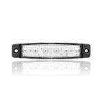 Sanel SBB12W6 Beyaz 12V Üniversal Parmak 6 Led Basamak
