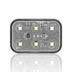 Sanel SBD24W6 Dış Makan Uyumlu Beyaz 24V Universal Kare 6 Led Aydınlatma