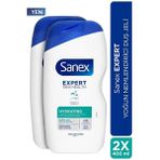 Sanex Expert Yoğun Nemlendirici 2x 400ML Duş Jeli