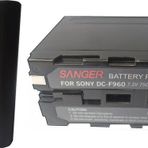 SANGER 7500Mah Göstergeli Np-F960 Hd1000 Bataryası