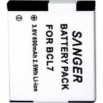 Sanger BCL7 Panasonic Fotoğraf Makinesi Batarya