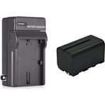 Sanger Sony NP-F750 Kamera ve Led 4.400 mAh Batarya Şarj Cihazı