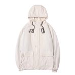 SANGTREE Erkek Casual Kadife Ceket Hafif Zip Up Vintage Ceket Dış Giyim, 2# Bej, XL