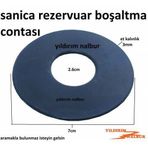 SANİCA GÖMME REZERVUAR 7CM GÖBEK CONTASI BOŞALTMA BÜYÜK LASTİK CONTA CONTA