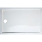 Sanica Salerno Dikdörtgen 100*90 Flat Duş Teknesi - Beyaz