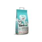 Sanicat Clumping White Gül Kokulu Kedi Kumu 8 Litre