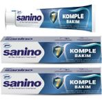 Sanino 2x75 ml Komple Bakım Diş Macunu