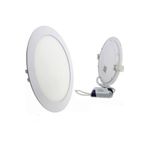 ŞANLED 18w Tasarruflu Led Yuvarlak Beyaz Işık Sıva Altı Slim Panel Tavan Aydınlatma Armatürü-10 Adettir
