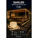 ŞANLED Neon Esnek Hortum Şerit LED Gün Işığı + 220V Fiş 1,2,3,4,5,10,15,20,25,50,100 Metre - 10 m