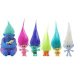 Sanlindou 12 Adet Trolls Haşhaş Blanch Şekil Oyuncak Mini Anime Bebek Modeli (Yurt Dışından) - Renkli