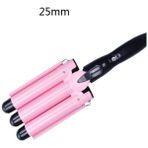 Sanlindou 25Mm Saç Curling Demir Seramik Üçlü Varil Saç Bigudi Ütüler Saç Dalga Styler Değnek Waver Saç Şekillendirici Araçları | Saç Silindirleri (Yurt Dışından) - Pembe