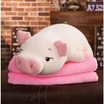 Sanlindou Beyaz Domuz 40 cm Peluş Oyuncak