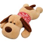 Sanlindou Dev Boyut Yumuşak Kırmızı Köpek 70 cm Peluş Oyuncak