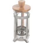 Sanlindou Fransız Basın Çevre Dostu Bambu Kapak Kahve Piston Çay Makinesi Percolator Filtre Basın Kahve Su Isıtıcısı Pot Cam Çaydanlık | Kahve Tencereler (Yurt Dışından)