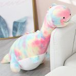 Sanlindou Gökkuşağı Pembe Dinozor 70 cm Peluş Oyuncak