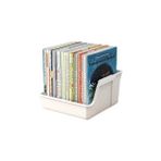 Sanlindou Masaüstü Kitaplar Kitap Sıralama Saklama Kutusu, Öğrenci Resim Kitabı Çocuk Depolama Kitaplığı, Depolama Plastik Masa Rafı (Yurt Dışından) - Beyaz