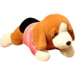 Sanlindou Pembe Köpek 40 cm Peluş Oyuncak
