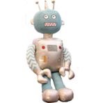 Sanlindou Sevimli Mavi Robot 40 cm Peluş Oyuncak
