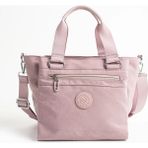 Sanmorris Paraşüt Kumaş Çok Bölmeli Omuz ve El Çantası - Pembe - Standart