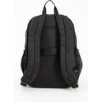 Sanmorris Unisex Çok Bölmeli Suya Dayanıklı Paraşüt Kumaş Laptop Bölmeli Okul ve Günlük Sırt Çantası - Siyah