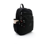 Sanmorris Unisex Suya Dayanıklı Kumaş Laptop Bölmeli Büyük Boy Siyah Renkli Okul Seyahat Sırt Çantası
