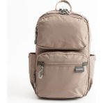 Sanmorris Unisex Suya Dayanıklı Paraşüt Kumaş 5 Bölmeli Laptop Bölmeli Seyahat ve Okul Çantası SI-6032 - Vizon