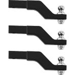 Sanning 3x Rc Araba Metal Römork Kancası Bırak Hitch Alıcısı 1/10 Rc Paletli Trx4 -4 Arka Tampon Kancası Yükseltme Parçaları (Yurt Dışından)