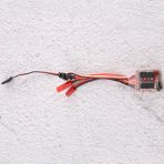 Sanning 8x Rc Esc 30A 4-8 V Fırça Motoru Hız Kontrol Cihazı 1/16 1/18 Tırmanma Rc Araba Gemi Tankı Mini 4WD Araba (Yurt Dışından) - Kırmızı