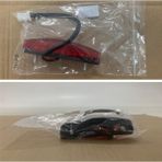 Sanning Atv 12 V 3 Tel Fren Stop Lambası Lisans Arka Lambası Kırmızı Atv Off Road Motosiklet Sinyal Lambası Aksesuarları Araba Işıkları (Yurt Dışından)