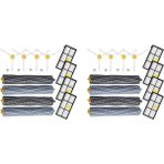 Sanning Elektrikli Süpürge Aksesuar Seti, 2x 800 Serisi 850 860 861 866 870 880 890 900 Serisi 960 980 981 985 Elektrikli Süpürge Yedek Kiti, Beyaz&gri&sarı (Yurt Dışından)