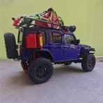 Sanning Mini Kürek Yakıt Tankı Yağ Bidonu Bagaj Net Dekorasyon Eksenel SCX24 C10 1/24 Rc Araba, 4 (Yurt Dışından) - Yeşil