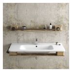 Sanovit Urban 105 cm Beyaz Konsollu Lavabo