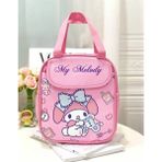 Sanrio Kuromi Cinnamoroll My Melody Hello Kitty Termal Beslenme Çantası - Pembe