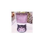 Sanrio Kuromi Elektronik Hesap Makinesi KM-224 Pembe Renkli Sevimli Tasarım