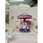 Sanrio Lisanslı Atlı karınca Gece Lambası - Kuromi