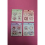 Sanrio Lisanslı Çilek Koleksiyonu Yapışkanlı Kumaş Sticker