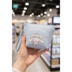 Sanrio Lisanslı Cinnamoroll Beşgen Mini Bozuk Para Çantası – Askılı PVC Makyaj ve Aksesuar Çantası 13 Cm