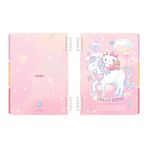Sanrio Lisanslı Hello Kitty B5 Telli Defter 36 Yaprak 18 CM