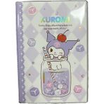 Sanrio Lisanslı Renkli Yaz Serisi Kapaklı A5 Not Defteri - Kuromi