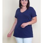 Şans 65N17529 Lacivert Kadın Bluz