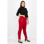 Şans 65N20932 Bordo Kadın Pantolon