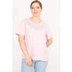 Şans 65N35927 Pembe Kadın Bluz
