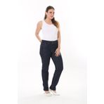 Şans Kadın Büyük Beden Lacivert 5 Cepli Kot Pantolon 65N37748