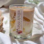Sanse Atelier Ice Latte Candle,candle,mum,kahve Kokulu Mum - Beyaz - Kahverengi