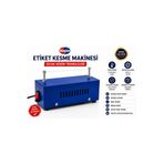 Sanse Etiket Kesme Makinası Kumaş Kurdele Şerit Kesim Makinesi