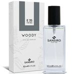 Sansiro E-35 EDP 50 ml Odunsu Erkek Parfümü