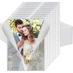 Sant Kuee 200 Paket Toplu Şeffaf Kağıt Zarf Gömlekleri Önceden Katlanmış Ambalaj, Düğün Kartları Için Davetiye Kapakları, Tebrik Kartları (Yurt Dışından) - Renkli