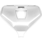Sant Kuee Gümüş Krom Ön Okuma Işığı Paneli Kapak Trim Için 5 6 Serisi Gt/x3/x4 X5 G30 Araba Iç Etiket Aksesuarları (Yurt Dışından) - Set - Siyah