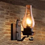 Sant Kuee Vintage Endüstriyel Retro Duvar Lambası Rustik Kasnak Kapalı Aplik Lamba Armatür Yatak Odası Balkon Koridor Koridor Işıkları (Yurt Dışından)